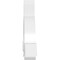 Ekena Millwork Ericson Architectural Grade PVC Gable Bracket, 48"W x 20"H x 4"D x 4"F, 10/12 Pitch GBP048X20X0404ERI00 - alternate 3